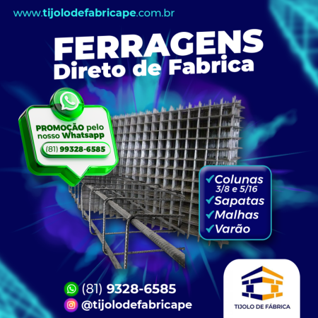 FERRAGENS DE FÁBRICA PE